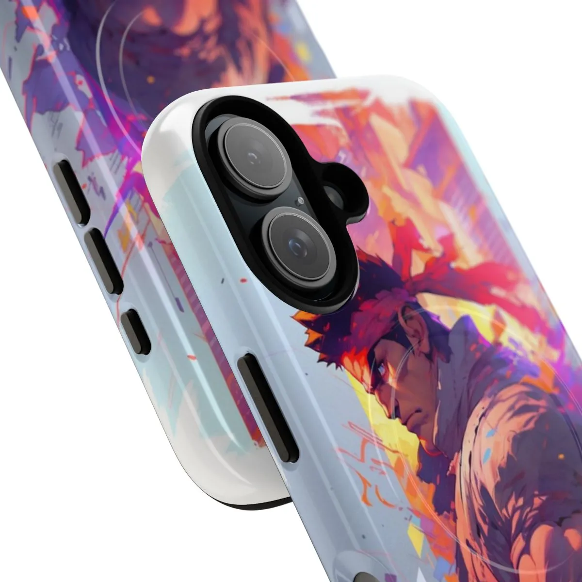Colorful Abstract Street Fighter 2 Inspired Phone Case