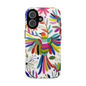 Colorful Bird Phone Case with Mexican Folk Art Design