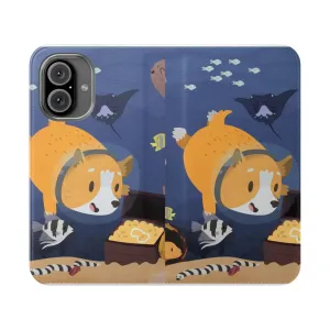 Colorful Diving Adventure Phone Case for Sea Lovers