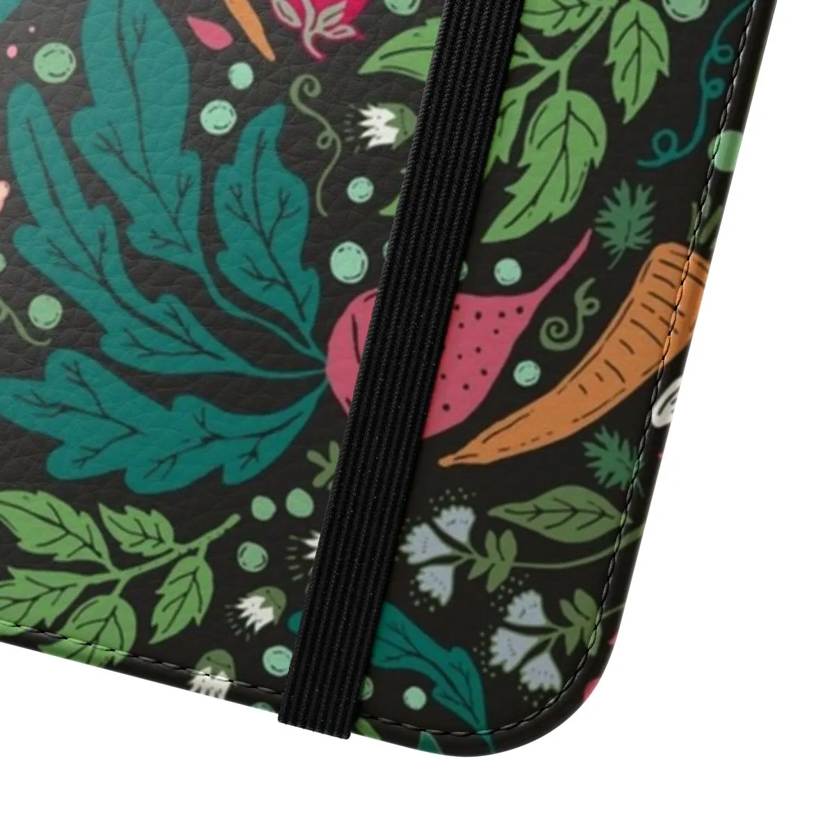 Colorful Farmhouse-Inspired Phone Case with Organic Vegetable Design