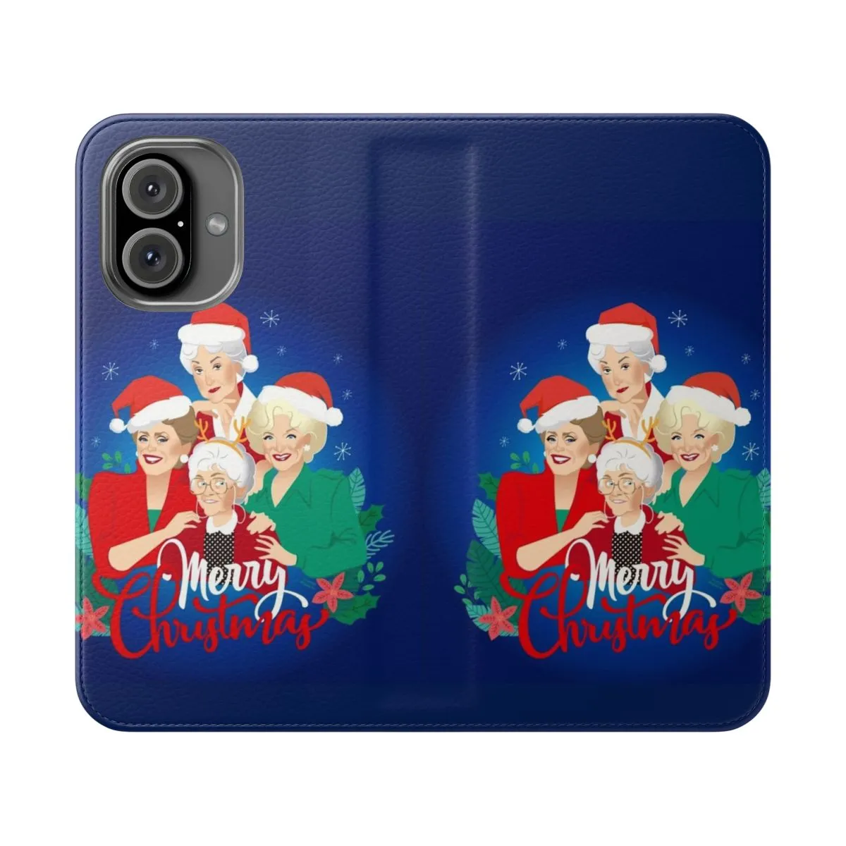 Colorful Flip Cover Phone Case for Christmas