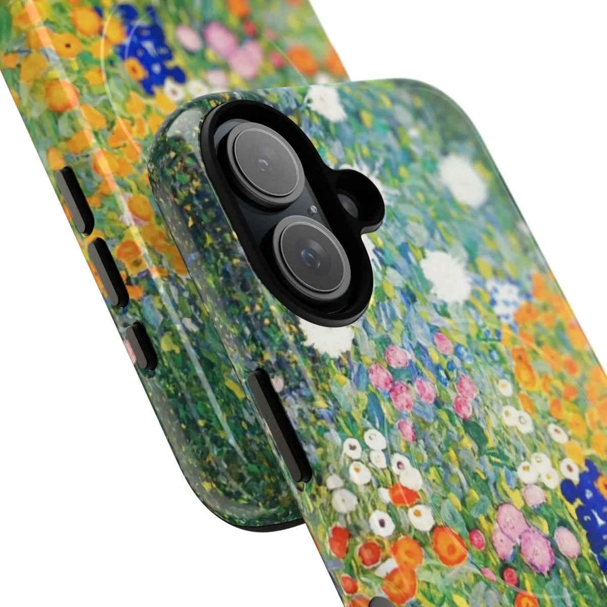 Colorful Floral Artwork Phone Case - Inspired by Gustav Klimt's Masterpieces