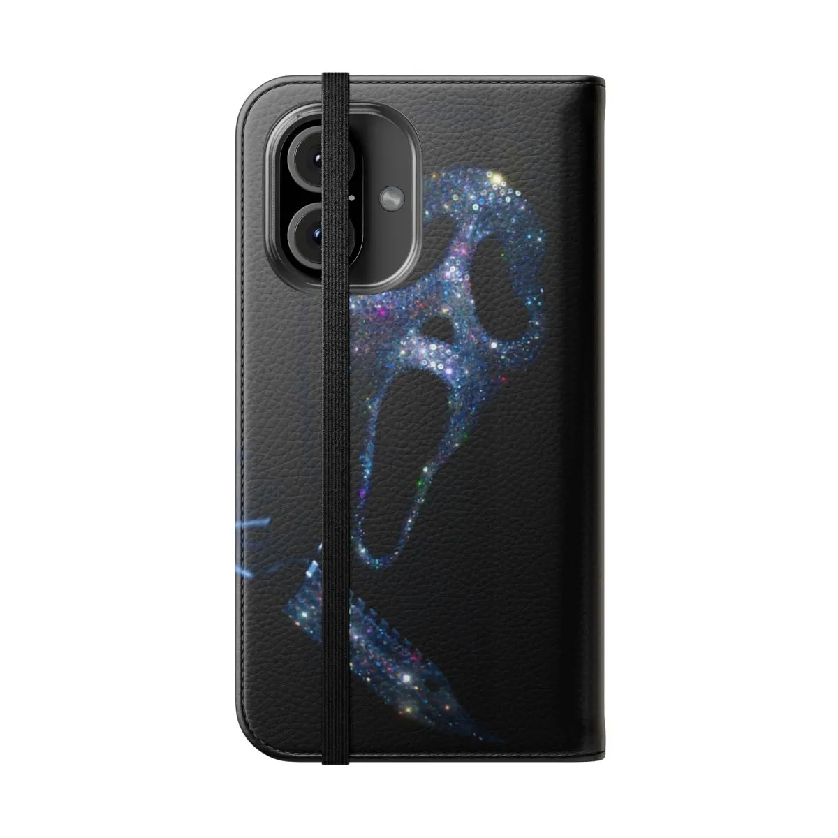 Colorful Ghostface Inspired Flip Phone Case