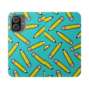 Colorful Illustrated Blue Pattern Phone Case