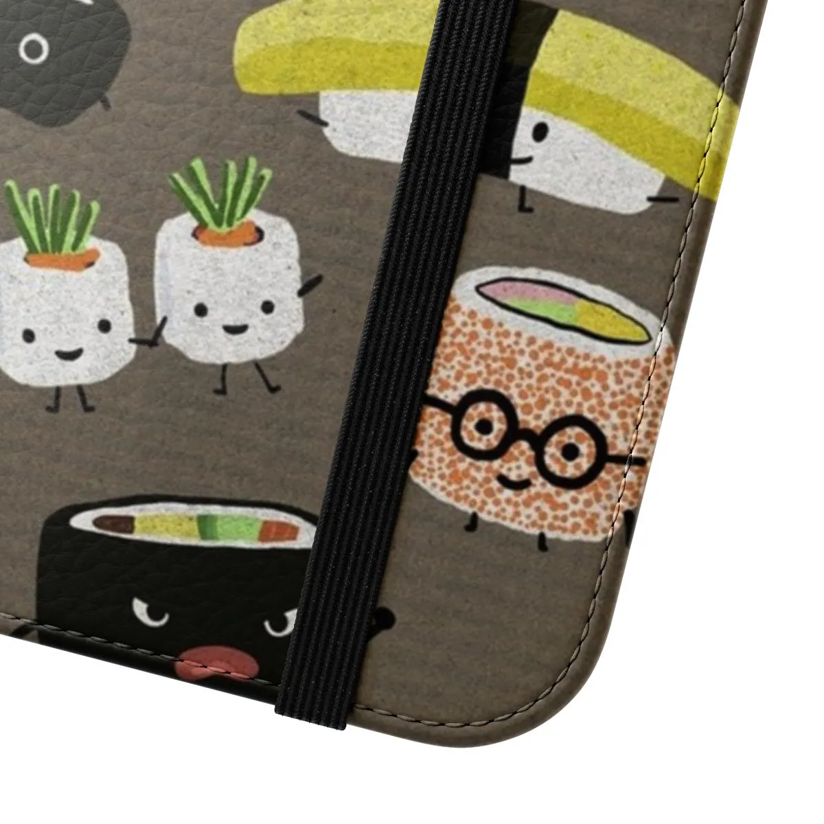 Colorful Kawaii Sushi Themed Phone Case