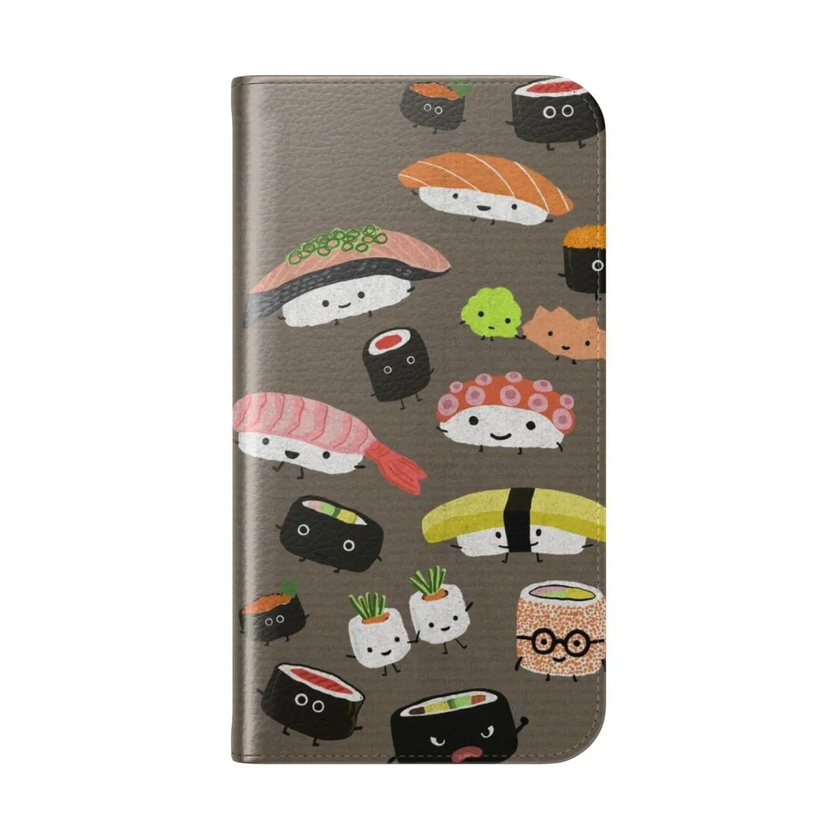 Colorful Kawaii Sushi Themed Phone Case