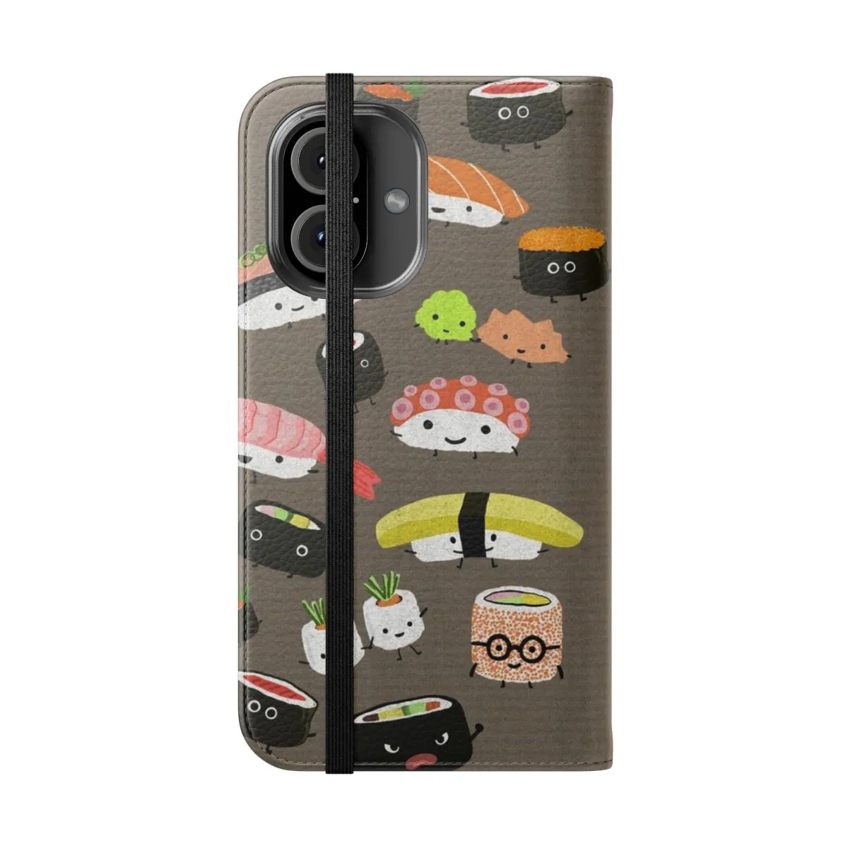 Colorful Kawaii Sushi Themed Phone Case