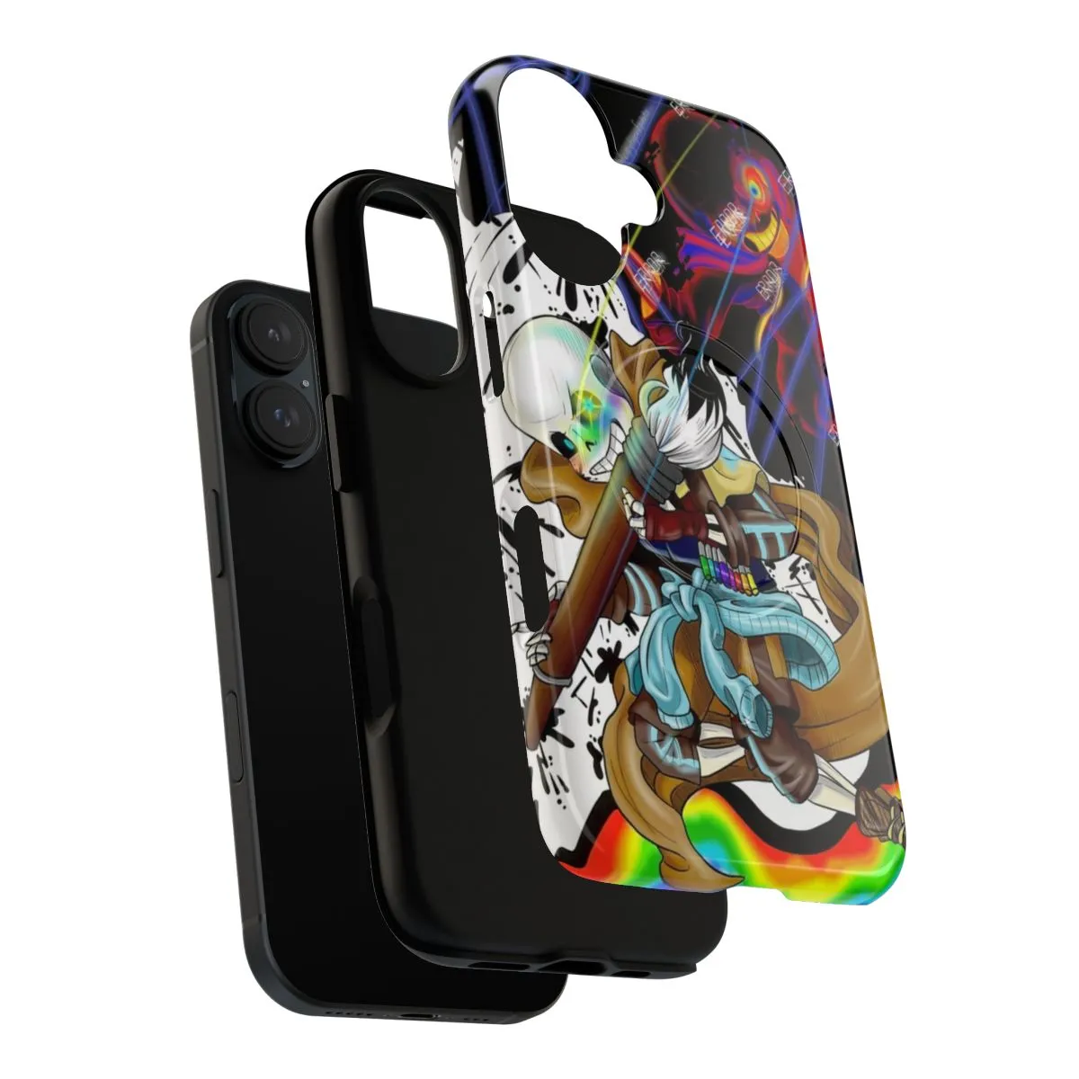 Colorful Magnetic Tough Phone Cases for Undertale Fans