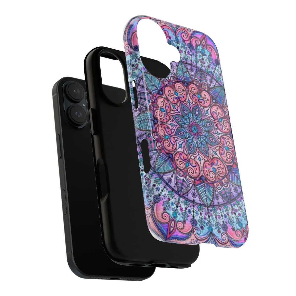 Colorful Mandala Tough Phone Cases