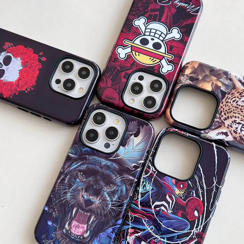 Colorful Printed Shockproof TPU (Soft) Phone Case - Samsung S24