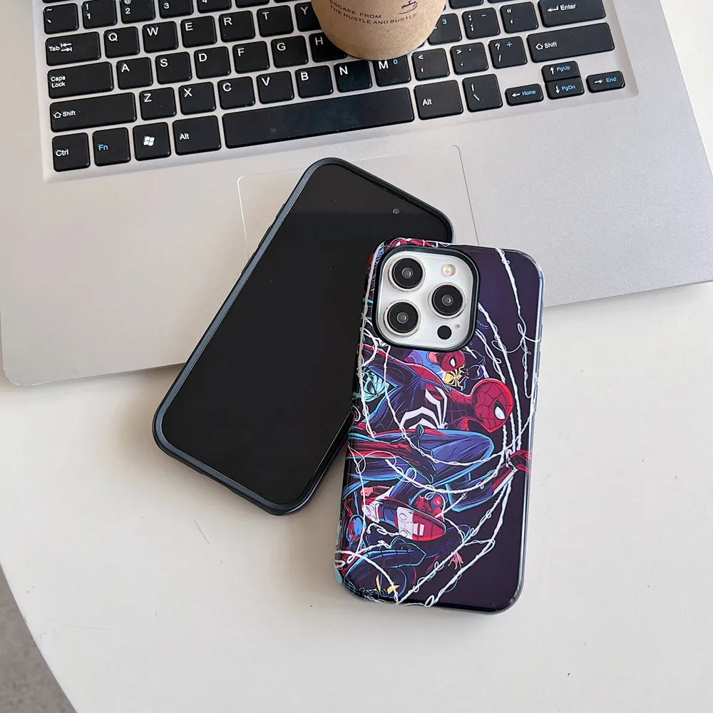 Colorful Printed Shockproof TPU (Soft) Phone Case - Samsung S24
