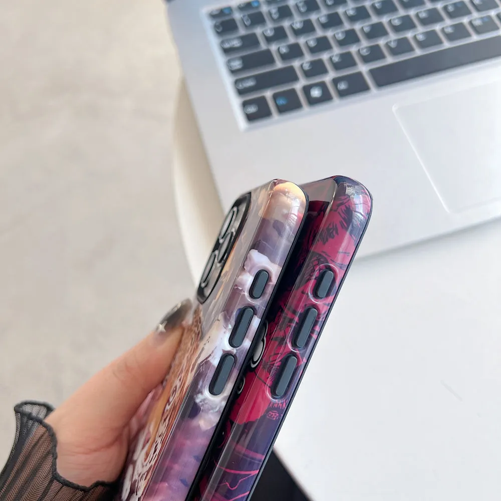 Colorful Printed Shockproof TPU (Soft) Phone Case - Samsung S24
