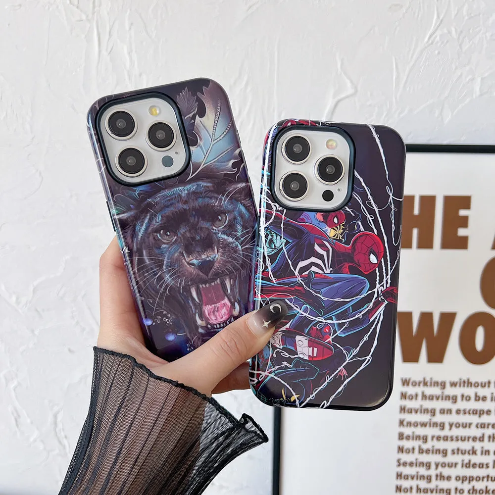 Colorful Printed Shockproof TPU (Soft) Phone Case - Samsung S24