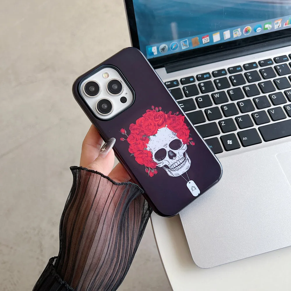 Colorful Printed Shockproof TPU (Soft) Phone Case - Samsung S24