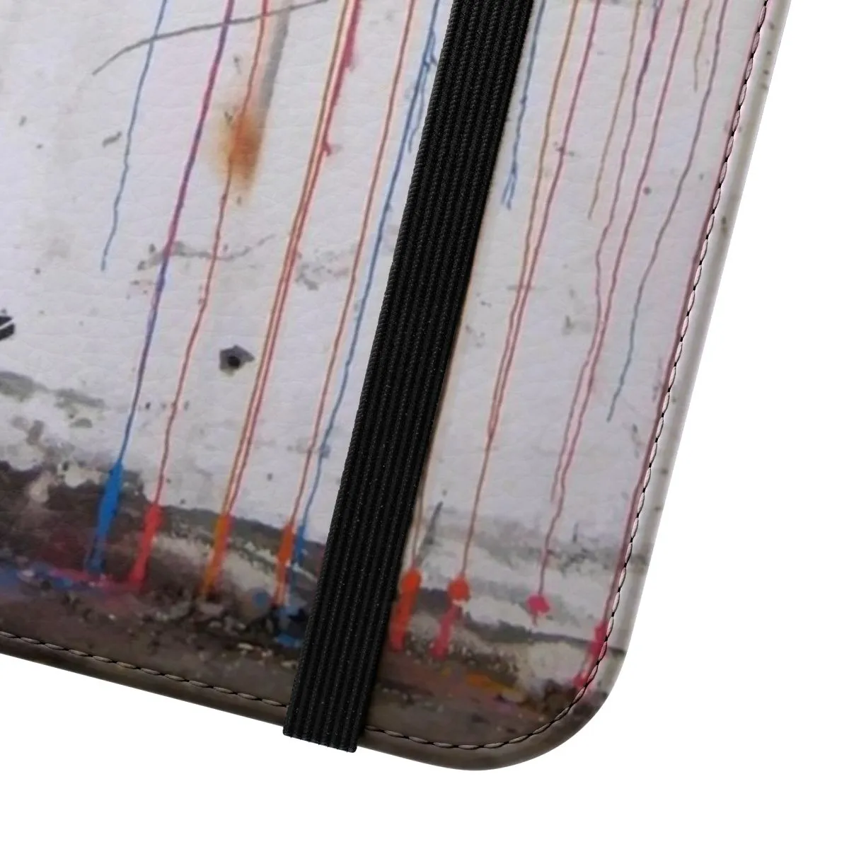Colorful Rainbow Umbrella Flip Cover Phone Case