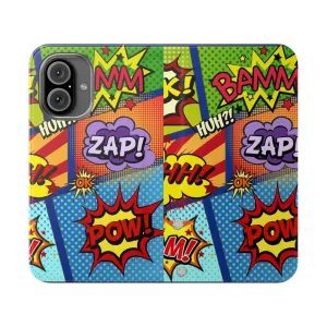 Colorful Retro Comic Book Style Phone Case