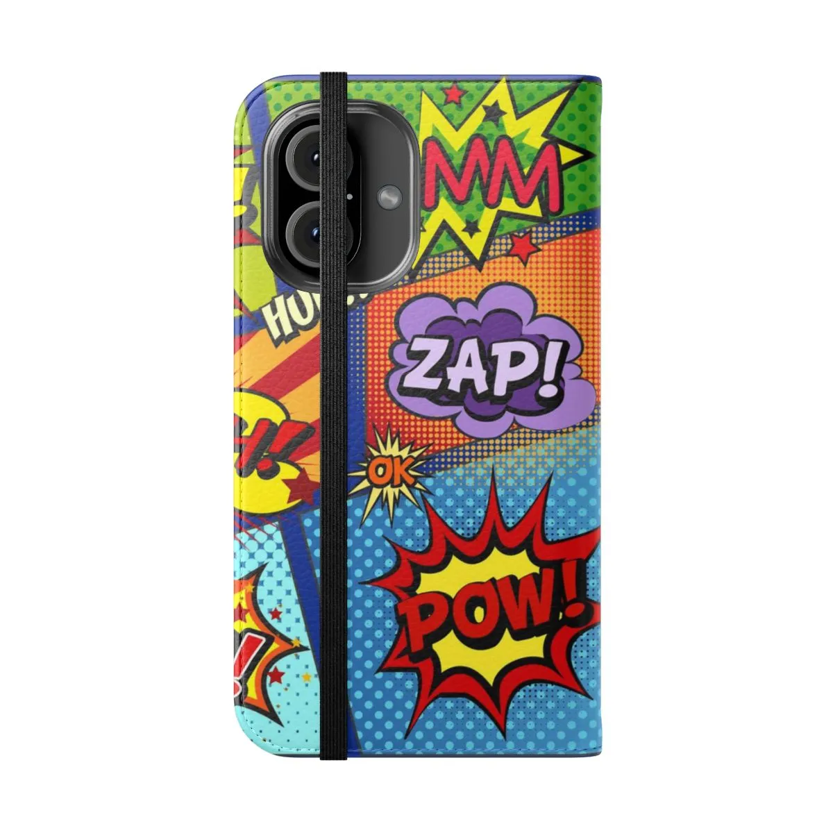 Colorful Retro Comic Book Style Phone Case