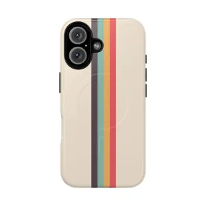 Colorful Retro Rainbow Stripe Protective Phone Cases