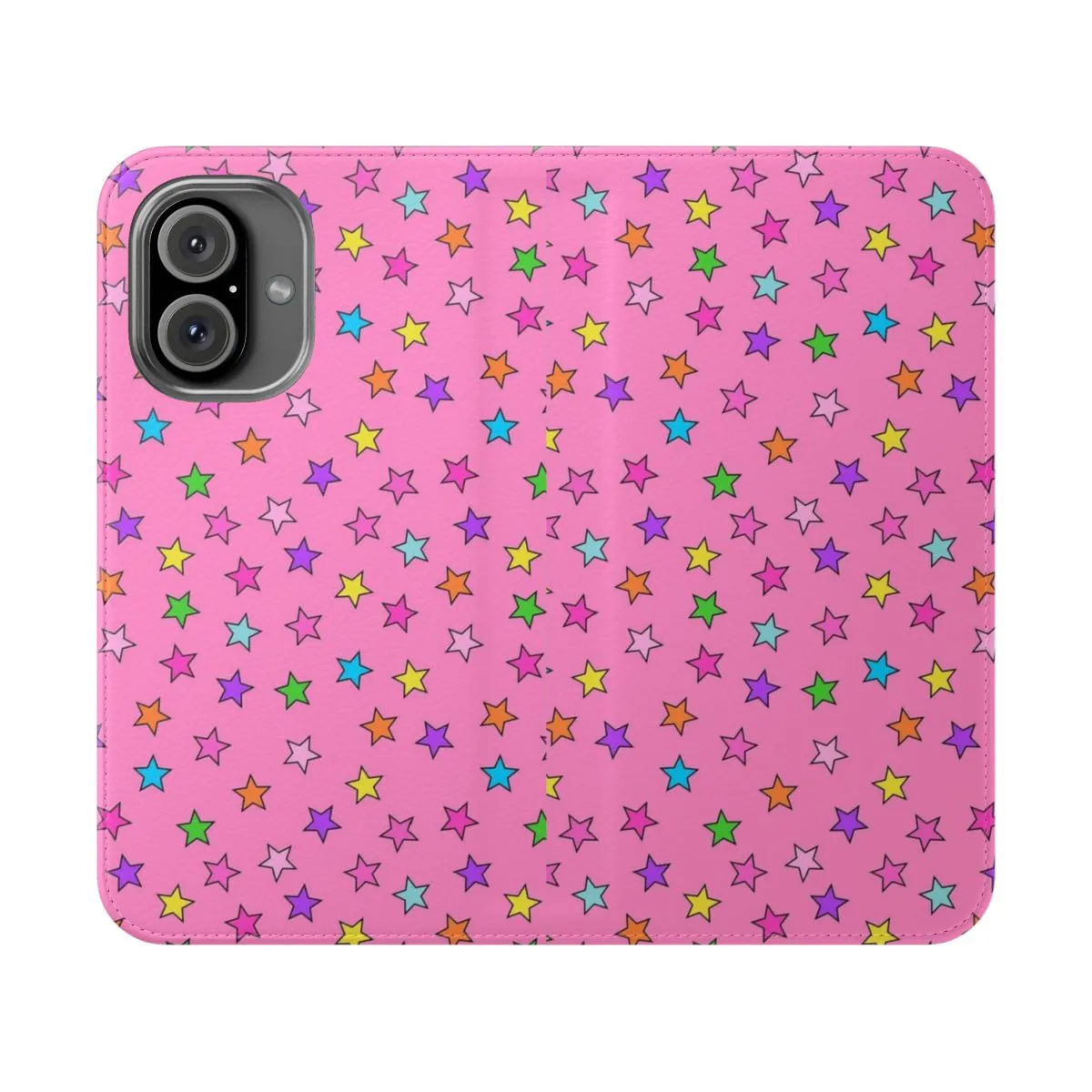 Colorful Stars Phone Case for Trendy Femme Style