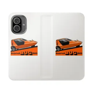 Commemorative 50 Years Bond Bug Flip Phone Case