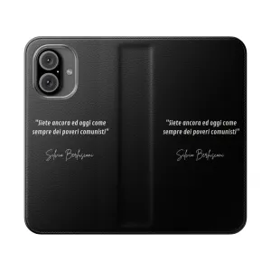 Commemorative Silvio Berlusconi Flip Cover Phone Case
