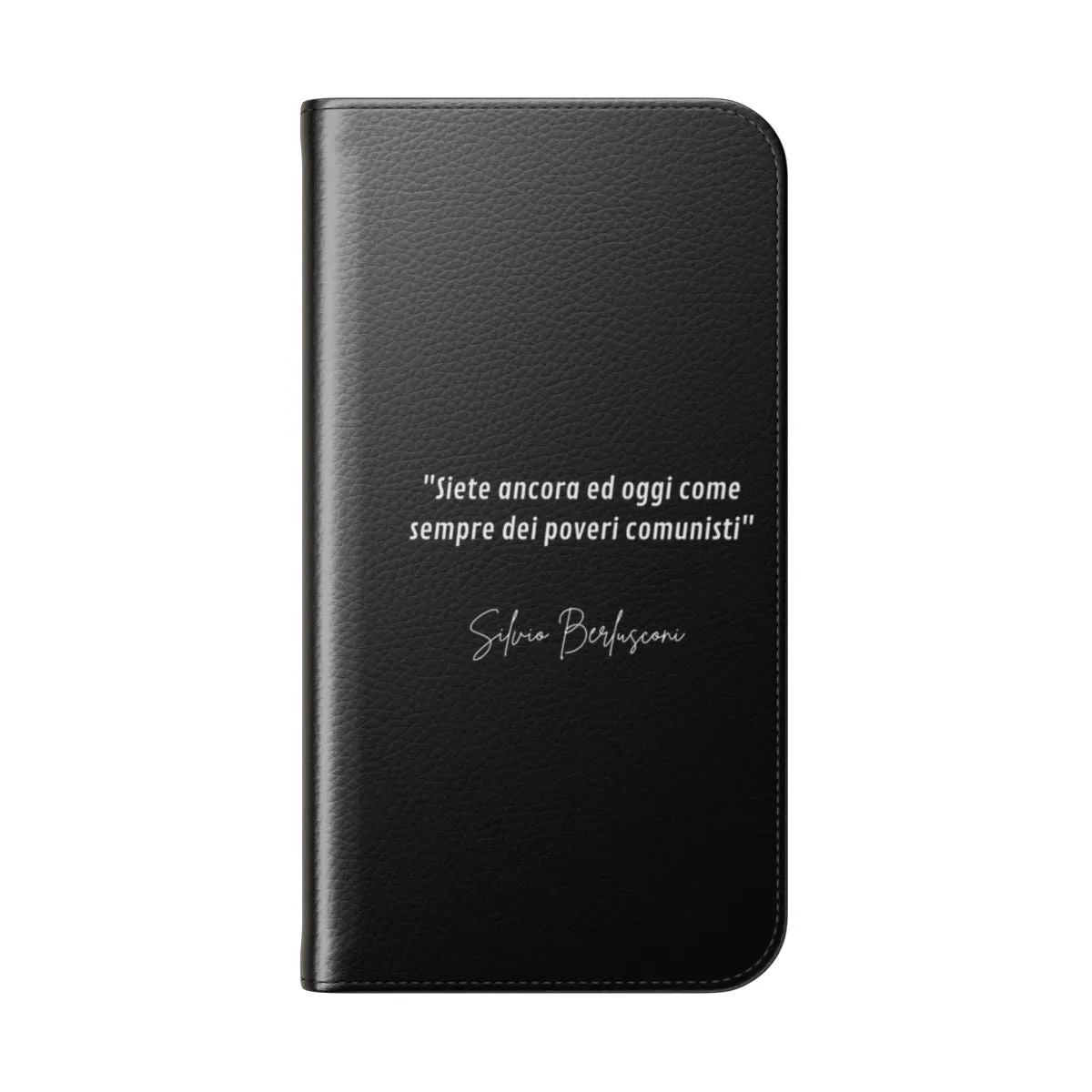 Commemorative Silvio Berlusconi Flip Cover Phone Case