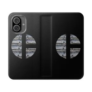 Construction Vehicle Phone Case with Caterpillar Tracks Design