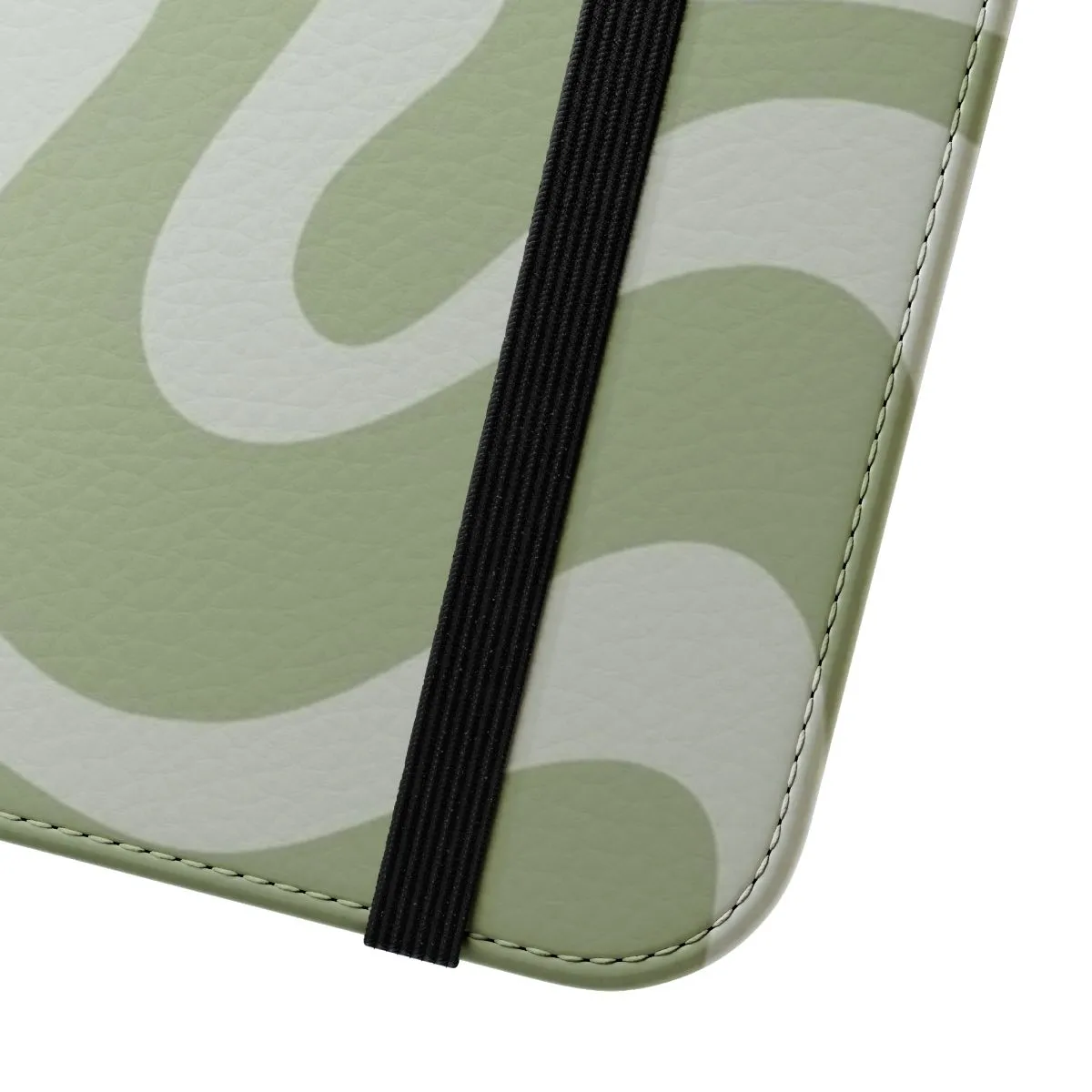 Contemporary Abstract Pattern Flip Cover Phone Case