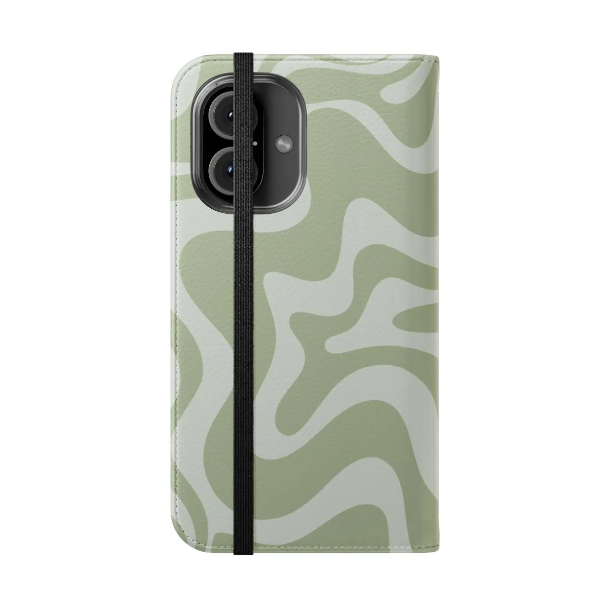 Contemporary Abstract Pattern Flip Cover Phone Case