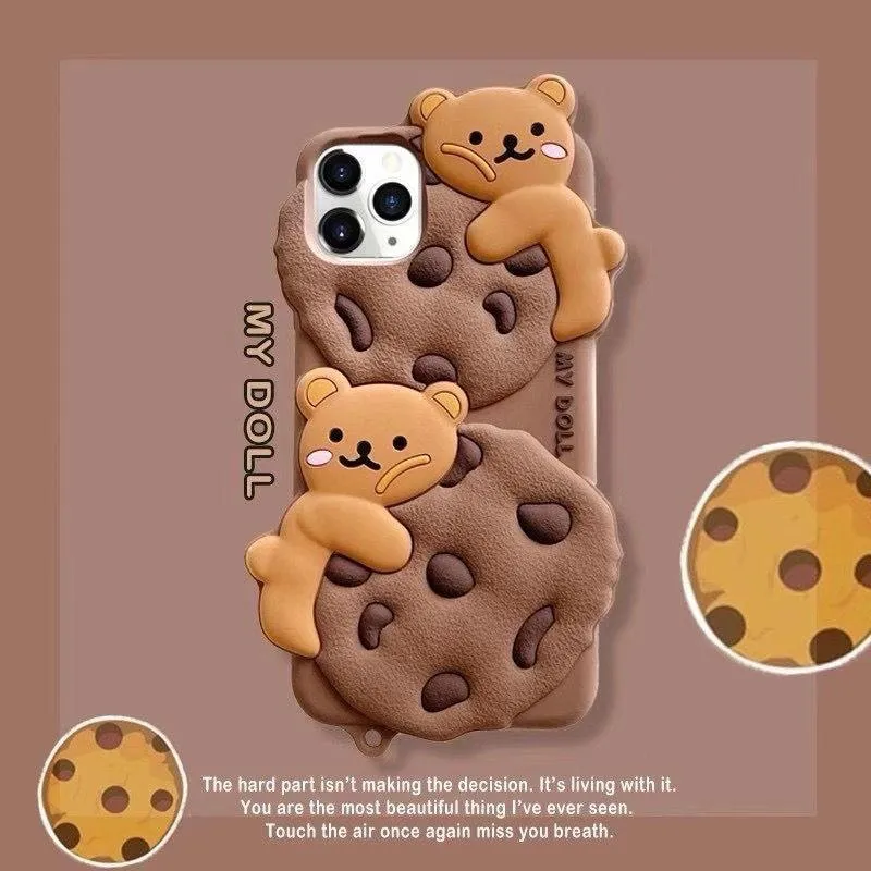 Cookies Silicon Phone Cases For iPhone 15 Pro