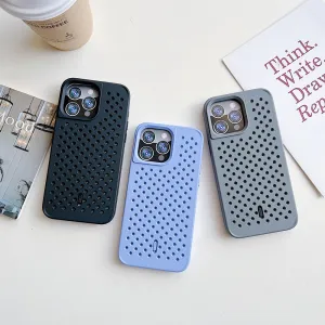 Cooling Hole Breathable Mesh TPU (Soft) Phone Case - iPhone 12
