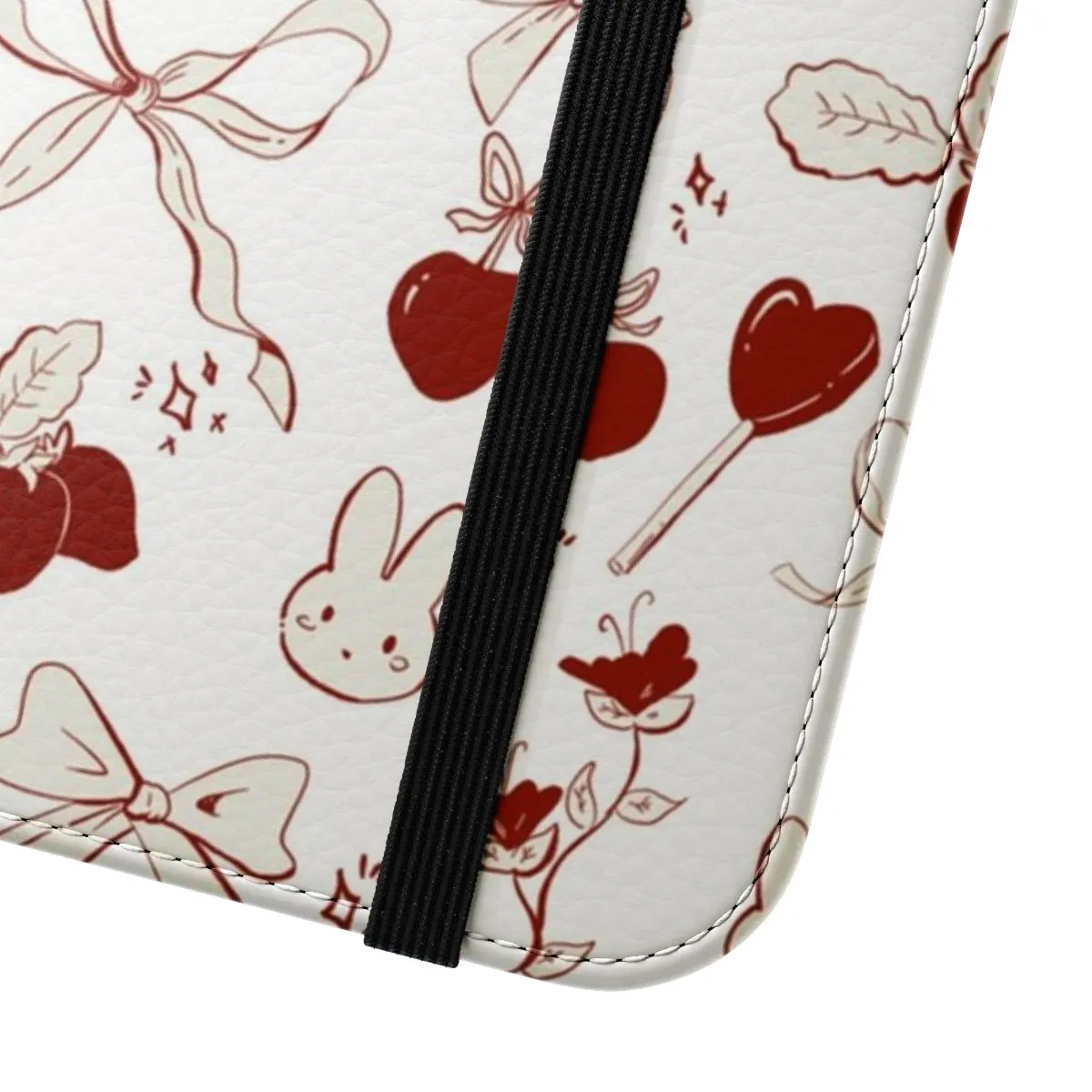 Coquette-Inspired Aesthetic Phone Case with Ribbons and Bows
