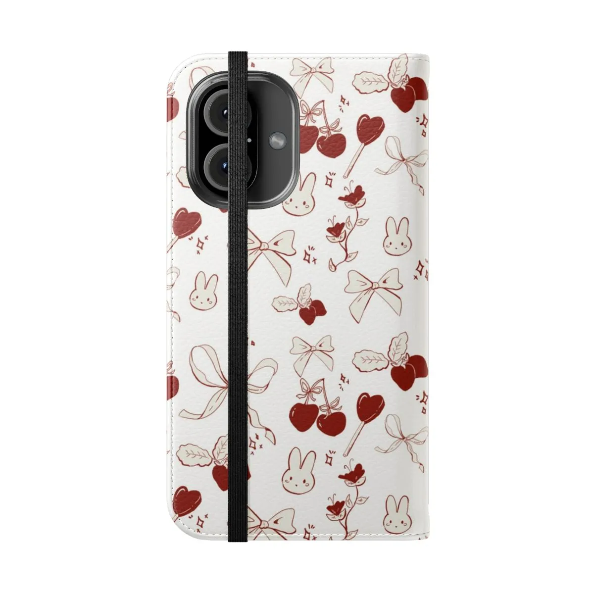 Coquette-Inspired Aesthetic Phone Case with Ribbons and Bows