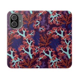 Coral Dream Flip Cover Phone Case for Mobile Devices