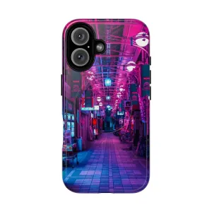 Cosmic Dreamscape Phone Case: Sci-Fi Digital Cyberpunk Aesthetic