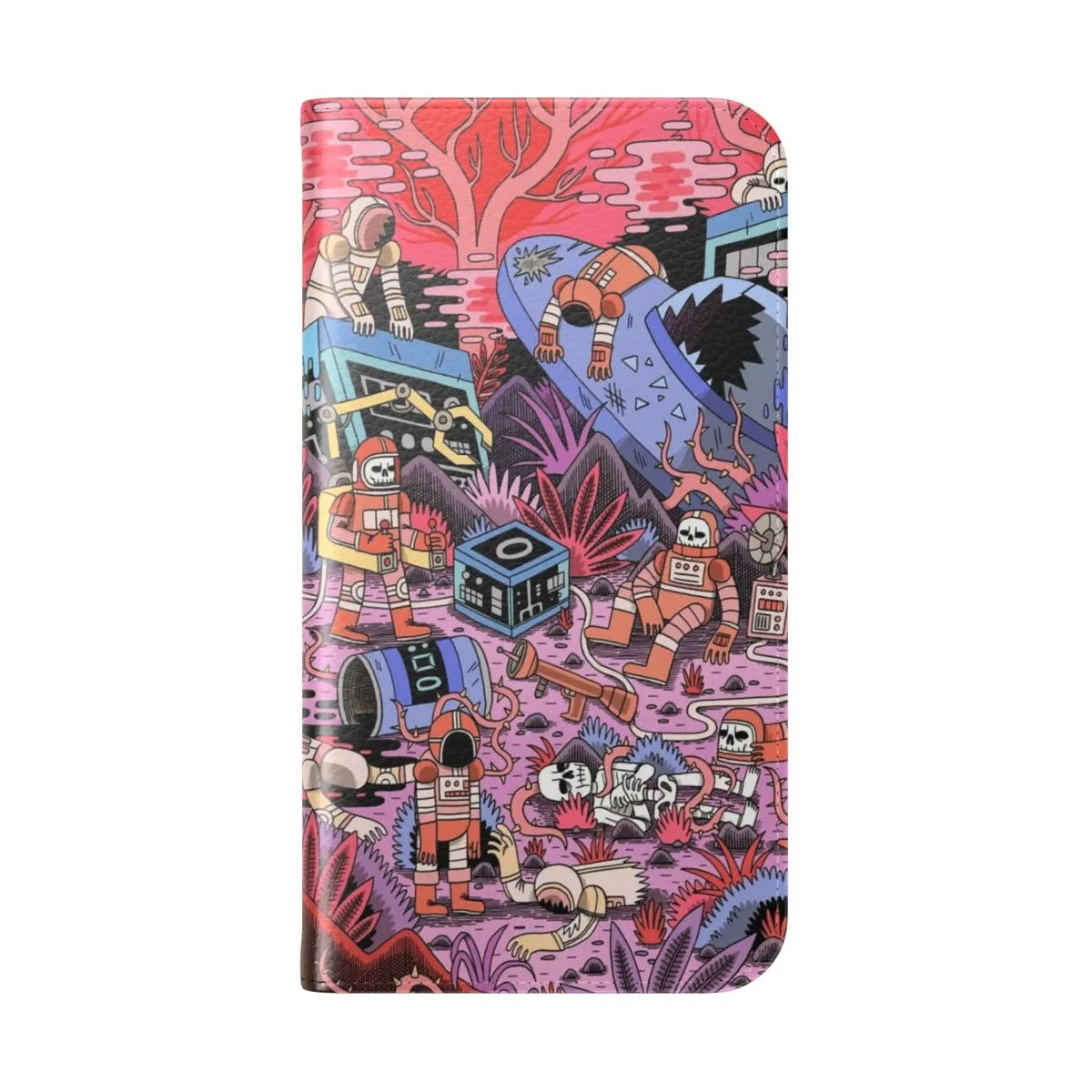 Cosmic Horror Flip Cover Phone Case