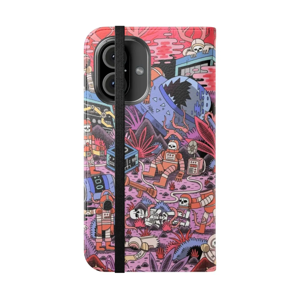 Cosmic Horror Flip Cover Phone Case