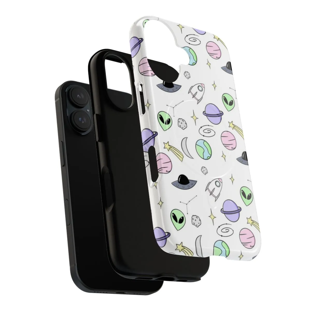 Cosmic Pastel Space Aesthetic Phone Cases