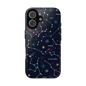 Cosmic Starry Night Phone Case for Galaxy and iPhone