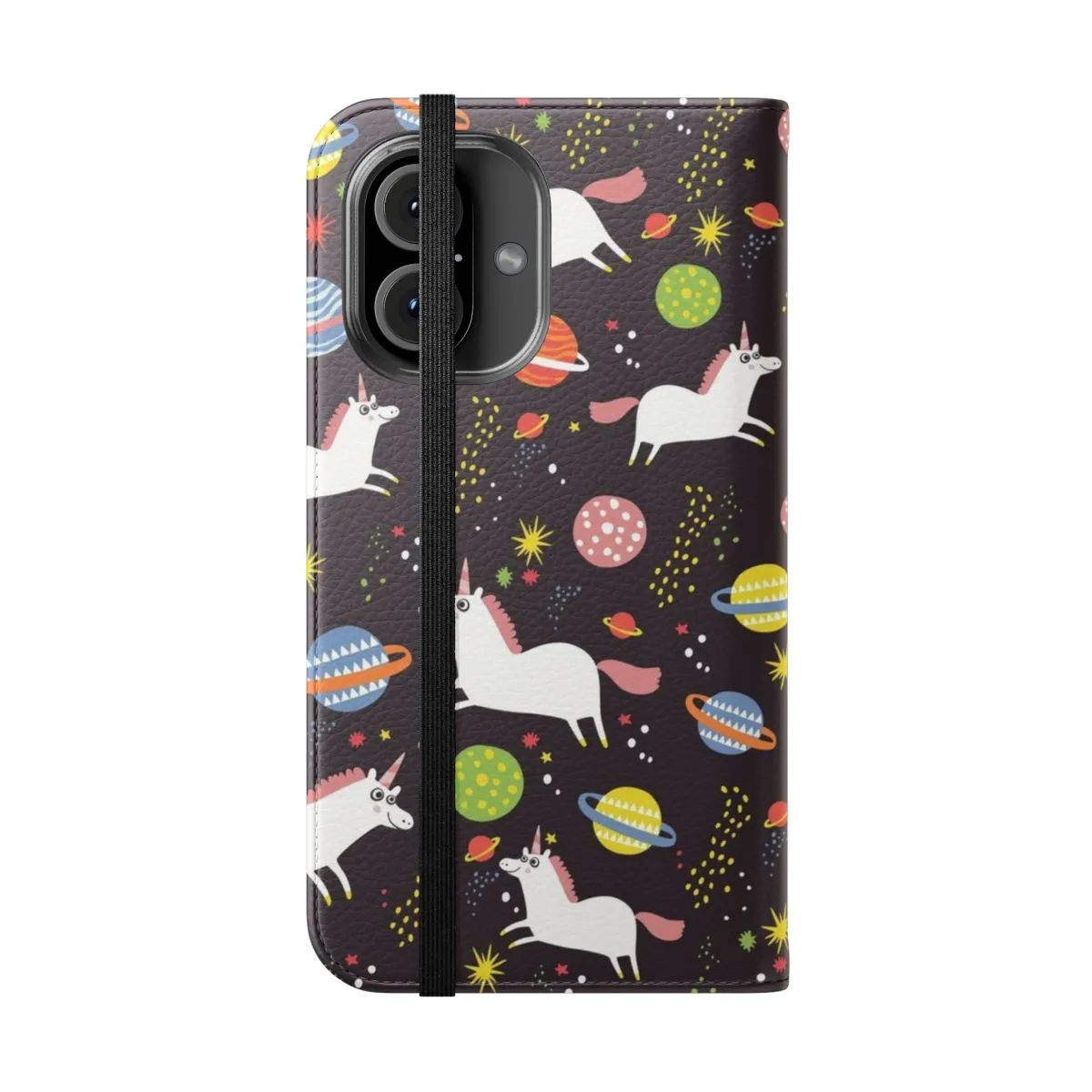 Cosmic Unicorn Flip Phone Case