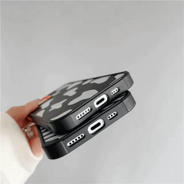 Cow Zebra Rubber Silicon Soft Case For iPhone 12 12Pro 12ProMax 13 13ProMax