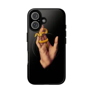 Creepy Snake and Hand Magnetic Tough Phone Cases