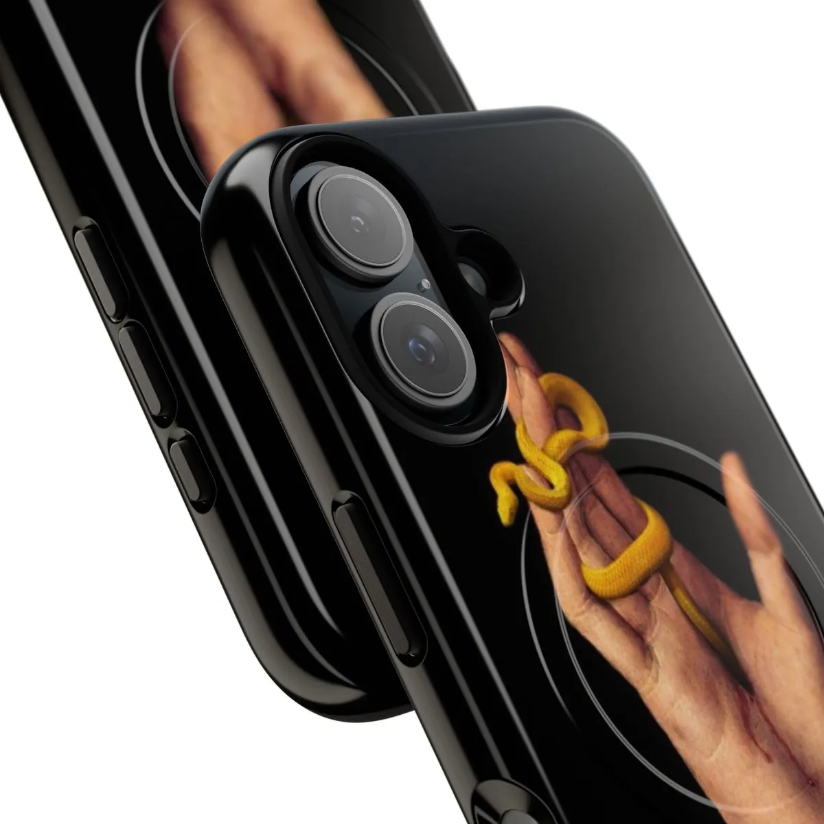 Creepy Snake and Hand Magnetic Tough Phone Cases