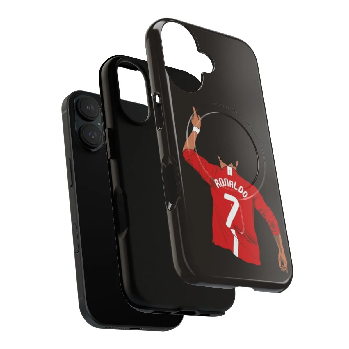 Cristiano Ronaldo Inspired MUFC Magnetic Tough Phone Case