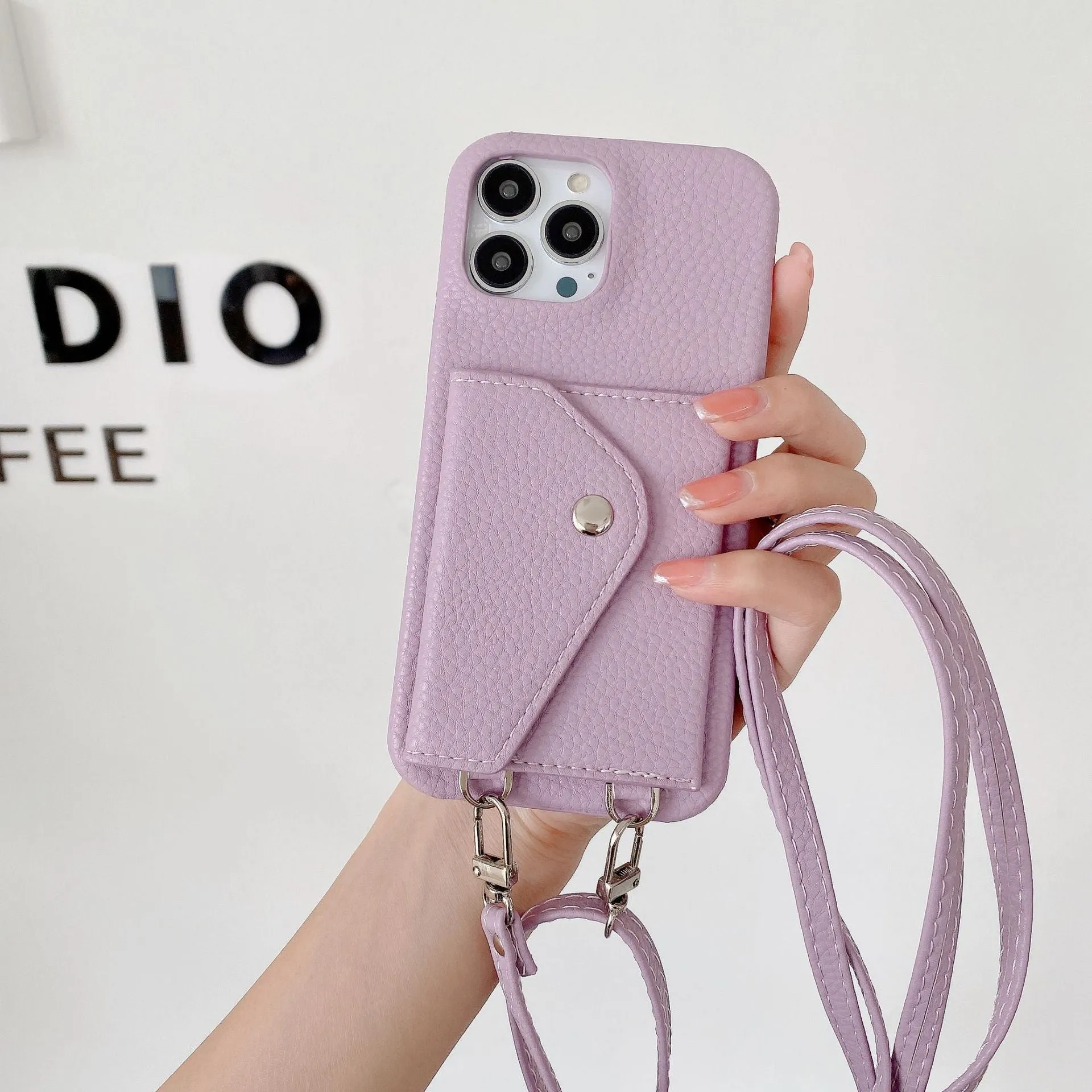Crossbody Phone Case with Card Holder