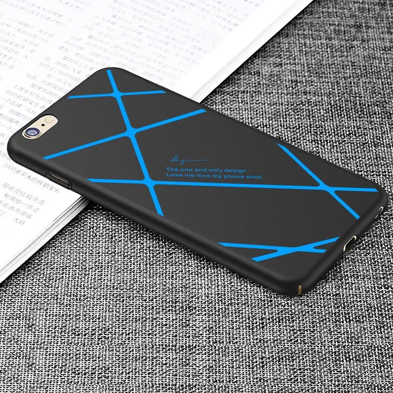 Crossed Rays iPhone Case