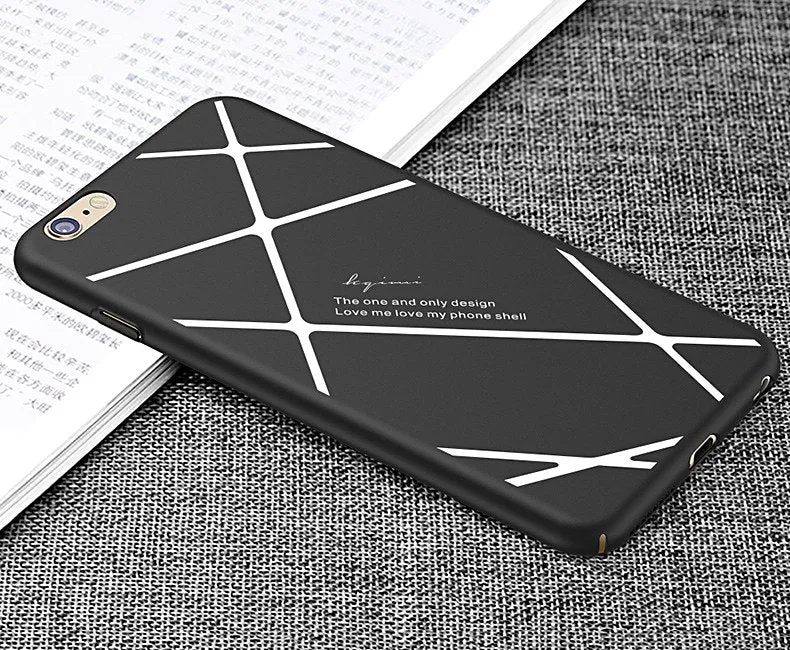 Crossed Rays iPhone Case