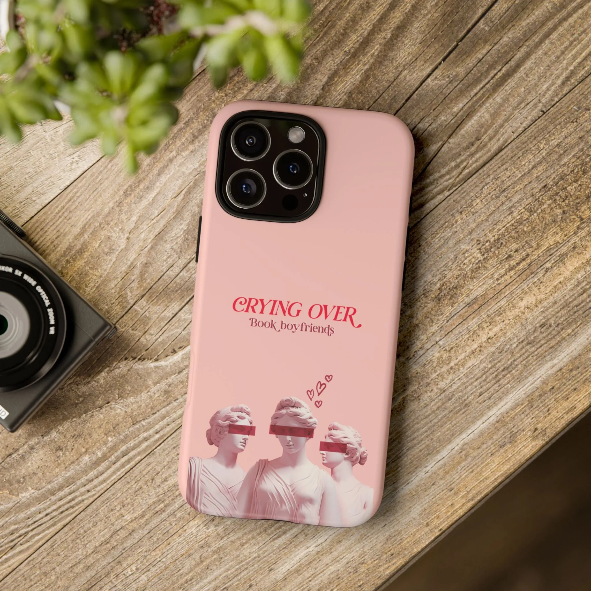 Crying Over Book Boyfriends! Phone Case