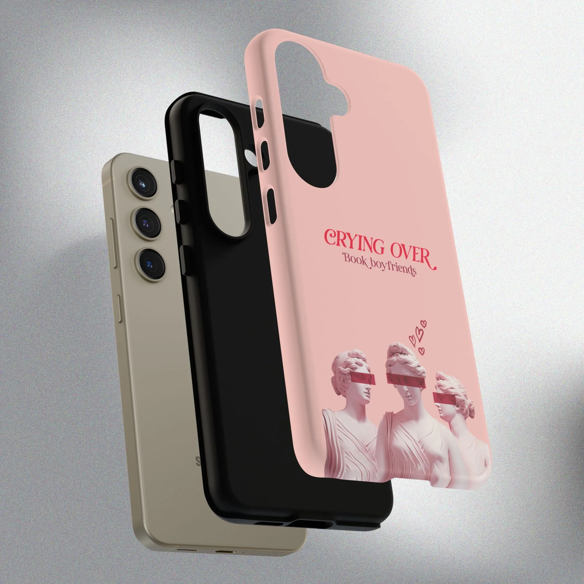 Crying Over Book Boyfriends! Phone Case