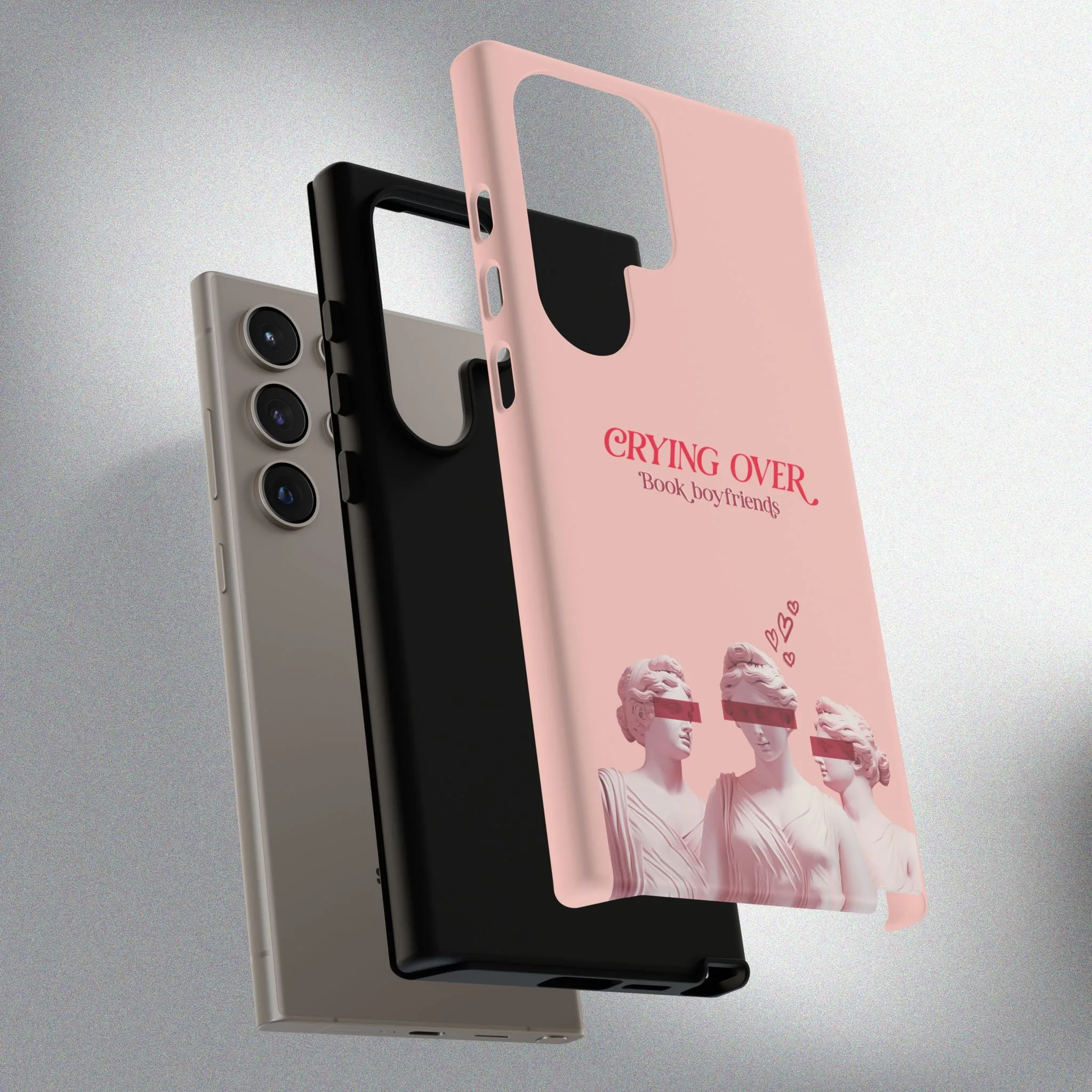 Crying Over Book Boyfriends! Phone Case
